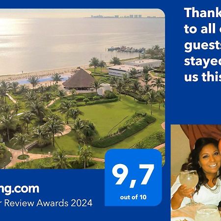 Apartamento Swim The Caribbean & Work With A View Cancún Exterior foto