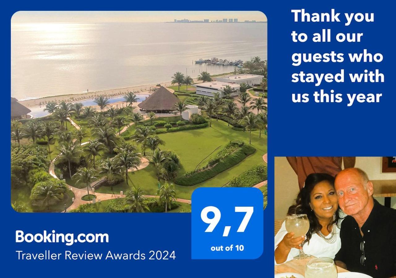 Apartamento Swim The Caribbean & Work With A View Cancún Exterior foto